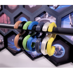 S-Haken PLA – 20 kg Tragkraft – 104×57×12 mm – Innendurchmesser 30 mm – verschiedene Farben erhältlich SHaken S Haken