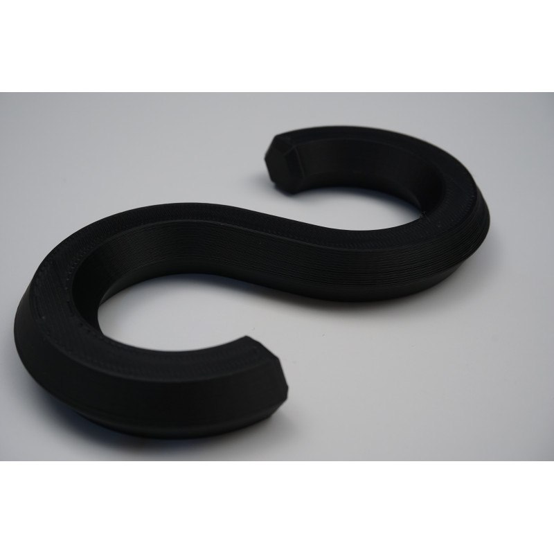 S-Haken PLA – 20 kg Tragkraft – 104×57×12 mm – Innendurchmesser 30 mm – verschiedene Farben erhältlich SHaken S Haken S-Haken PLA – 20 kg Tragkraft – 104×57×12 mm – Innendurchmesser 30 mm – verschiedene Farben erhältlich SHaken S Haken