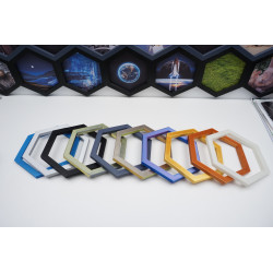 Modulares Hexagon-Wandpaneel – 21 cm Geometrische Deko