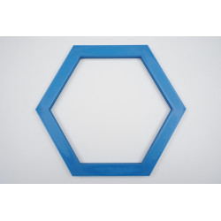 Modular Hexagon Wall Panel – 21 cm Modern Geometric Decor