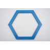 Modular Hexagon Wall Panel – 21 cm Modern Geometric Decor