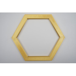 Modular Hexagon Wall Panel – 21 cm Modern Geometric Decor