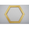 Modular Hexagon Wall Panel – 21 cm Modern Geometric Decor