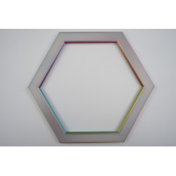 Modular Hexagon Wall Panel – 21 cm Modern Geometric Decor