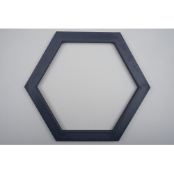 Modular Hexagon Wall Panel – 21 cm Modern Geometric Decor