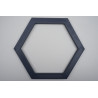 Modular Hexagon Wall Panel – 21 cm Modern Geometric Decor