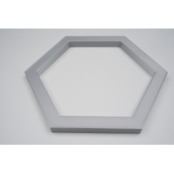 Modular Hexagon Wall Panel – 21 cm Modern Geometric Decor