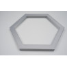 Modular Hexagon Wall Panel – 21 cm Modern Geometric Decor