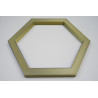 Modular Hexagon Wall Panel – 21 cm Modern Geometric Decor