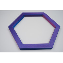 Modulares Hexagon-Wandpaneel – 21 cm Geometrische Deko