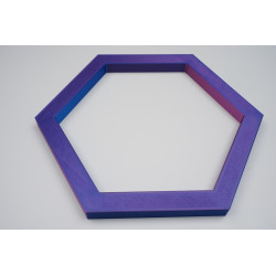 Modulares Hexagon-Wandpaneel – 21 cm Geometrische Deko