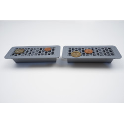 VW T4 Lüftungsgitter Set Links + Rechts | OEM 701819071 701819072 | ASA von Fliperama Designs