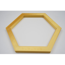 Modular Hexagon Wall Panel – 21 cm Modern Geometric Decor
