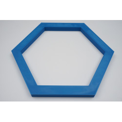 Modular Hexagon Wall Panel – 21 cm Modern Geometric Decor