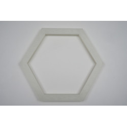 Modulares Hexagon-Wandpaneel – 21 cm Geometrische Deko