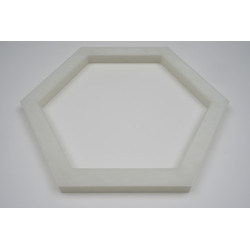Modulares Hexagon-Wandpaneel – 21 cm Geometrische Deko