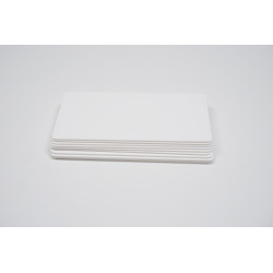 PLA CR80 Card ISO 7810 0.76 mm Multicolour Pack of 10 Not for Printing Ideal for Hotel Key Slots and Crafts