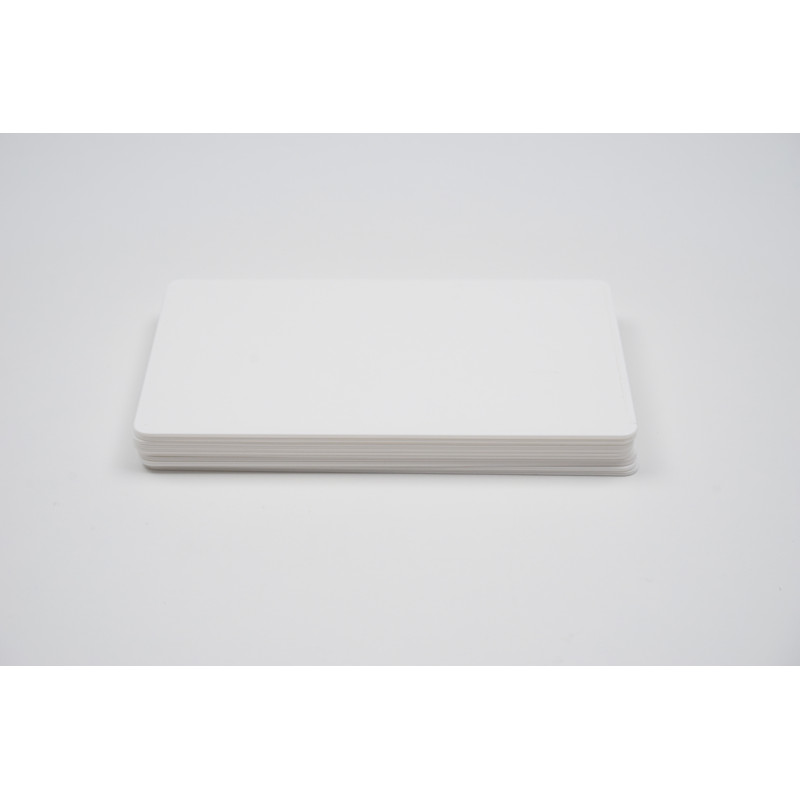 PLA CR80 Karte ISO 7810 0,76 mm Mehrfarbig 10er Pack Nicht für Druck Geeignet Ideal für Hotelkarten und Basteln PLA CR80 Karte ISO 7810 0,76 mm Mehrfarbig 10er Pack Nicht für Druck Geeignet Ideal für Hotelkarten und Basteln