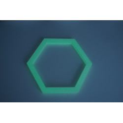Modulares Hexagon-Wandpaneel – 21 cm Geometrische Deko