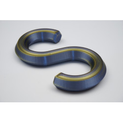 Durable S-Hook 104 mm – Heavy-Duty PLA Hook, 20 kg Capacity, Universal Use