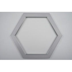Modular Hexagon Wall Panel – 21 cm Modern Geometric Decor