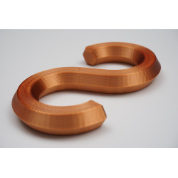S-Haken PLA – 20 kg Tragkraft – 104×57×12 mm – Innendurchmesser 30 mm – verschiedene Farben erhältlich SHaken S Haken