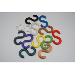 Stabiler S-Haken 104 mm – Belastbar bis 20 kg, Aus PLA, Vielseitig Einsetzbar
