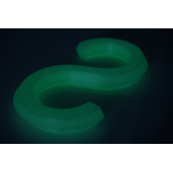 S-Haken PLA – 20 kg Tragkraft – 104×57×12 mm – Innendurchmesser 30 mm – verschiedene Farben erhältlich SHaken S Haken