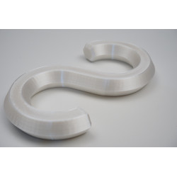 S-Hook PLA – 20 kg Load Capacity – 104×57×12 mm – Inner Diameter 30 mm – Available in Various Colours – SHook S Hook
