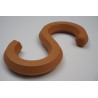 S-Haken PLA – 20 kg Tragkraft – 104×57×12 mm – Innendurchmesser 30 mm – verschiedene Farben erhältlich SHaken S Haken