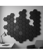 Hexagon-Rahmen – Modulare Wandpaneele für flexible Anordnungen